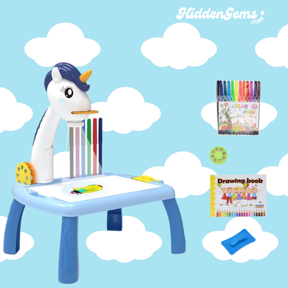 Kit ArteKids | Escritorio proyector + Rotuladores, cuaderno y pegatinas GRATIS