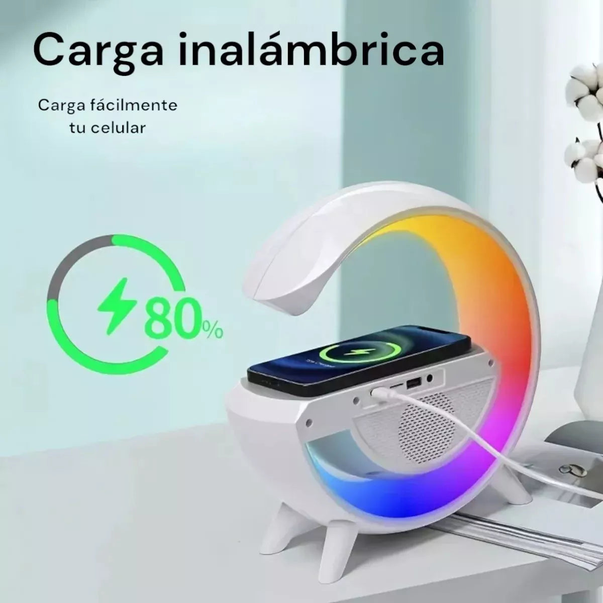 LÁMPARA G BLUETOOTH 4 EN 1